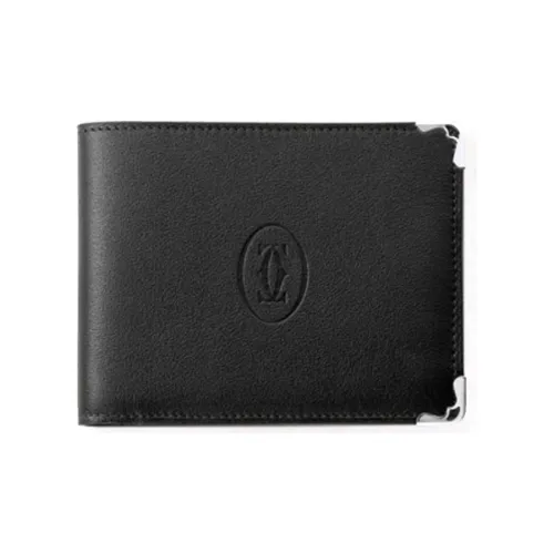 Cartier Коровья кожа Кошелек Женские Черный