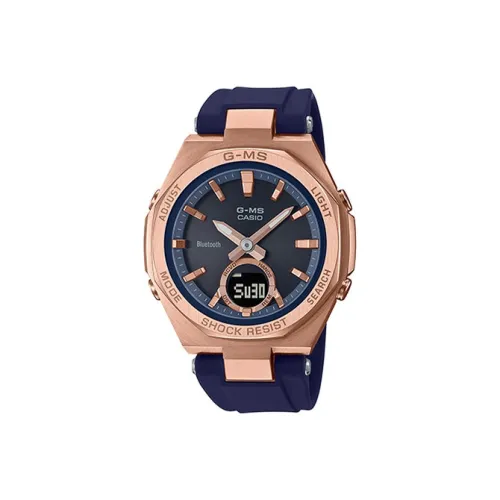 CASIO Baby MS Collection Solar Кварц Механизм Resin Ремешок Часы Женские Синий Циферблат