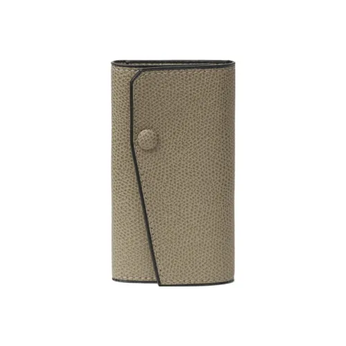 Valextra Кожа Key Pouch Унисекс Light Brown