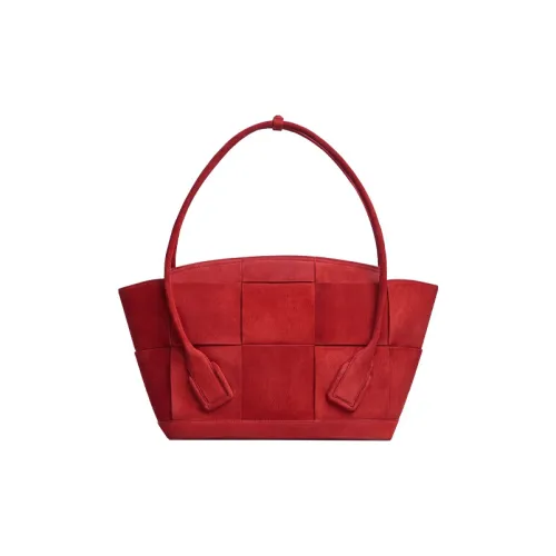 Bottega Veneta Телячья кожа Сумка Женская Красная