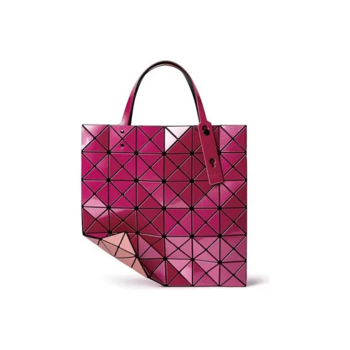 ISSEY MIYAKE Поливинилхлоридная смола Тоут Сумка Сумка для покупок Сумка на плечо Сумка Обычная Женская Фуксия