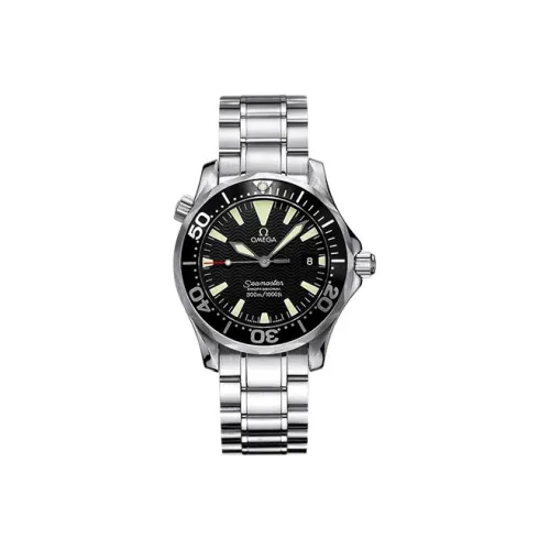 OMEGA Quartz Механизм Мужские часы 36,25 мм Черный