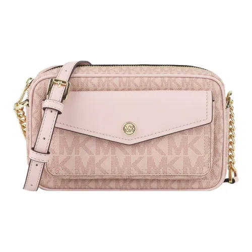 MICHAEL KORS MICHAEL KORS Handbag Collection Jet Set Travel Кожа Сумка через плечо Средний Женский Розовый