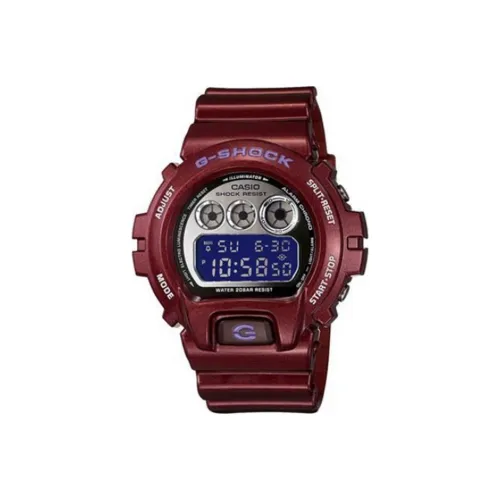 CASIO SQUAD Series Кварцевый механизм Смольный ремешок Часы Мужские Циферблат Серебристый