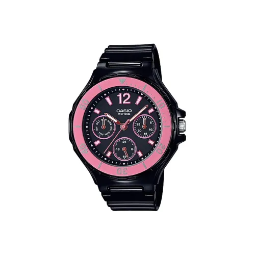 CASIO YOUTH Collection Круглый Analog Collection Кварцевый механизм Часы Женские Черный циферблат