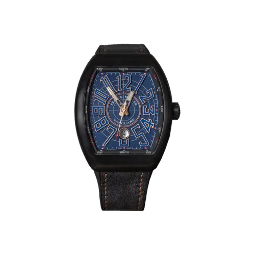 Franck Muller Автоматический Механический Мужские Часы YACHTING VANGUARD 44мм*53,7мм Синий