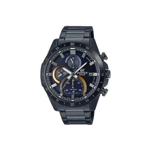 CASIO EDIFICE Collection Кварцевый механизм нержавеющая сталь ремешок мужские часы синий циферблат