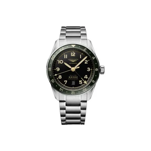 LONGINES Автоматический Механический Механизм Мужские Часы Spirit Collection 42 мм Черные