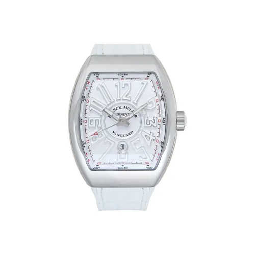 FRANCK MULLER Автоматический Механический Movement Унисекс YACHTING VANGUARD Часы 44 мм Белые