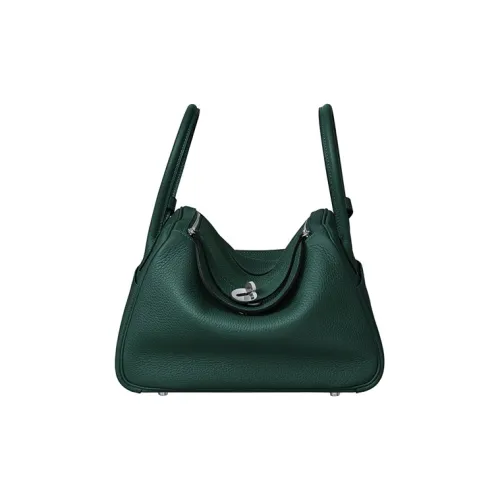 HERMES Taurillon Clemence Коровья кожа Сумка через плечо Женская 6O Vert Кипарисово-зеленый