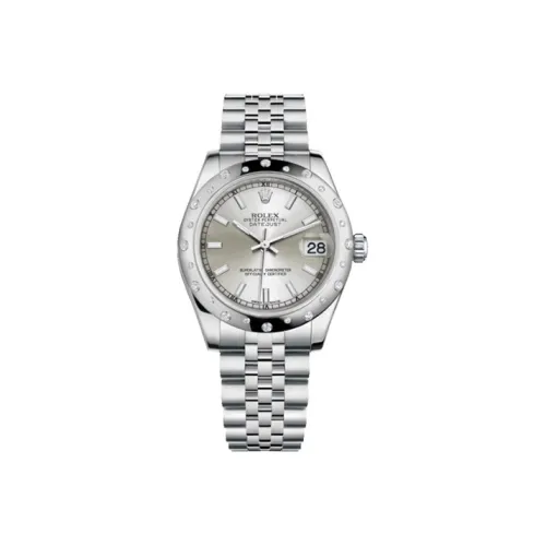 ROLEX Oyster Perpetual Datejust Автоматический Механический Часы Женские 31 мм Серебристый Циферблат