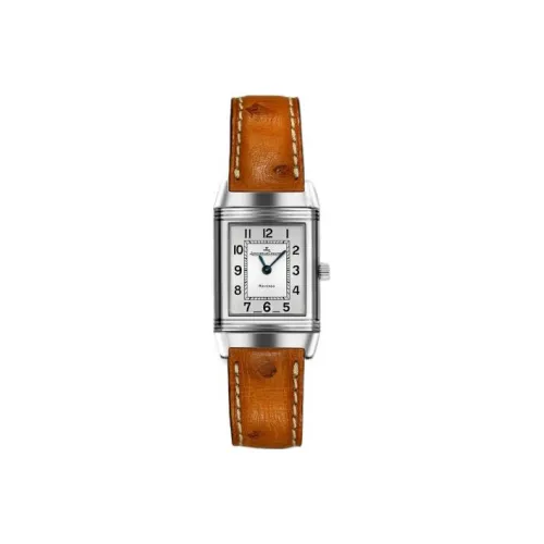 Jaeger LeCoultre Механизм с ручным заводом Мужские часы Flip Collection REVERSO 38,5мм*23,1мм Белый
