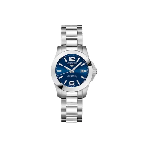 LONGINES Автоматический Механический Движение Женские Часы Comcast Collection 29,5 мм Синие
