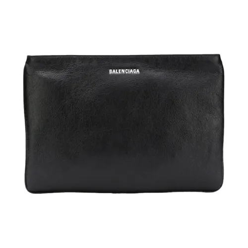 Balenciaga Кожа Клатч Женский Черный
