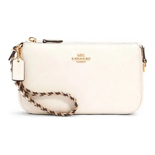 COACH Nolita Кожа Маленькая Сумка Сумка на плечо Клатч Портативная Сумка через плечо Маленькая Женская Белая