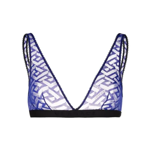 VERSACE Синие Женские Бюстгальтеры