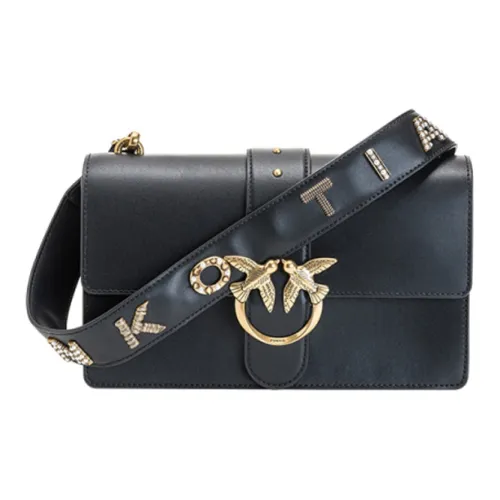 PINKO SIMPLY Корова Кожа Bird Сумка Swallow Сумка Сумка через плечо Сумка на плечо Женская