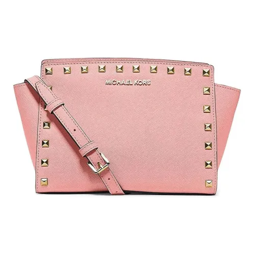 MICHAEL KORS Selma Сумка из коровьей кожи сумка через плечо маленькая сумка через плечо женская розовая