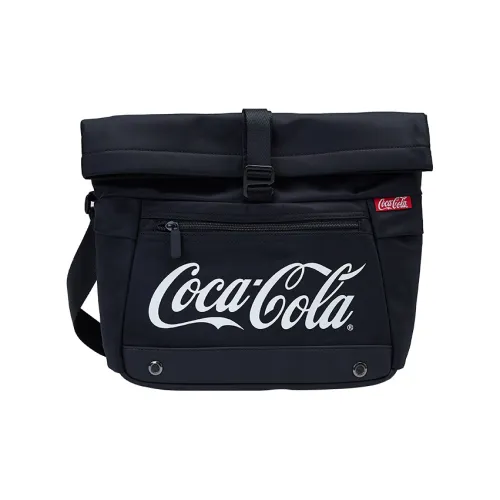 Coca Cola Нейлоновая сумка через плечо сумка на плечо средняя унисекс черная
