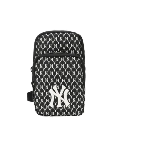 MLB Нейлоновый чехол для телефона сумка через плечо мини унисекс черный