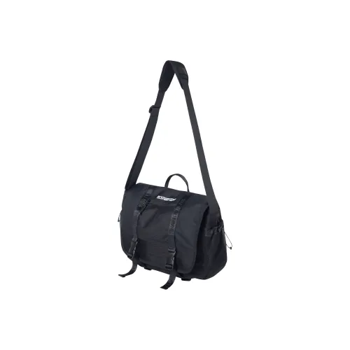 MostwantedLab Nylon Polyester Backpack Shoulder Bag Crossbody Bag Regular Unisex Black MostwantedLab Нейлон Полиэстер Рюкзак Сумка через плечо Сумка Обычная Унисекс Черный