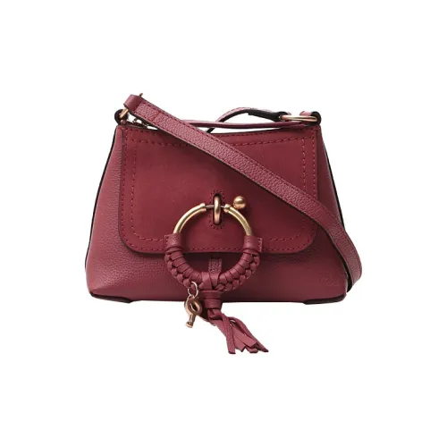 See By Chloe Сумка через плечо из коровьей кожи Mini Женская Фуксия