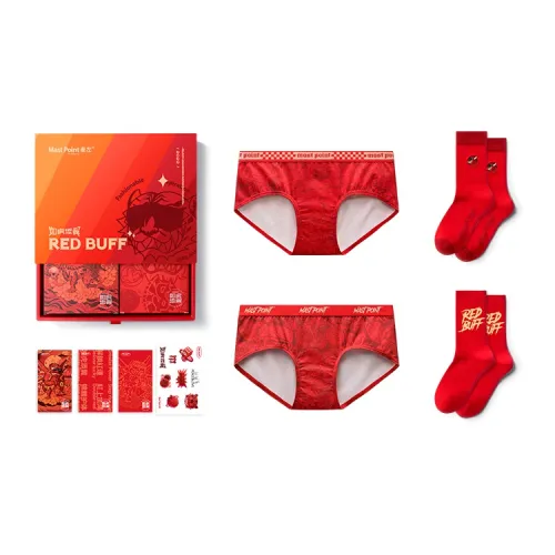 Mast Point Трусики-бикини Нижнее белье Женские Набор в подарочной коробке Счастливый красный