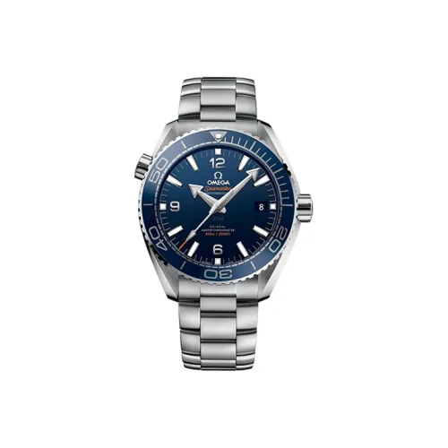 OMEGA Автоматический Механический Часы Мужские Seahorse Series Ocean Universe 43,5 мм Синий