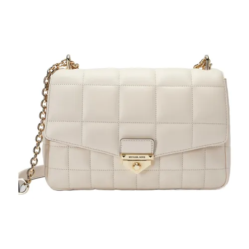 MICHAEL KORS Soho Sheepskin Сумка через плечо Extra Large Женская Light Milk White