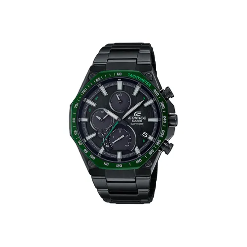 CASIO EDIFICE Collection Bluetooth Series Кварцевый механизм Нержавеющая сталь Ремешок Часы Мужские Черный циферблат