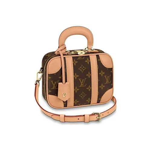 LOUIS VUITTON Покрытый холст Сумка Клатч Сумка на плечо Женская Коричневая