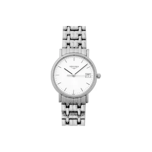 Longines Quartz Movement Женские Часы Magnificent Collection 30MM Белые