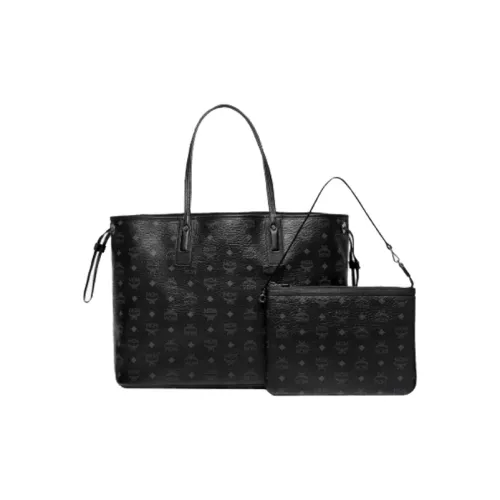 MCM PVC Сумка Большая Женская Черная