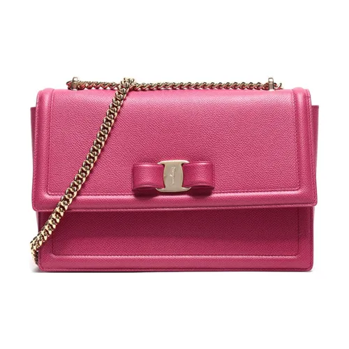 FERRAGAMO Коровья кожа Портативная Сумка через плечо Сумка на плечо Женская Осенняя Azalea