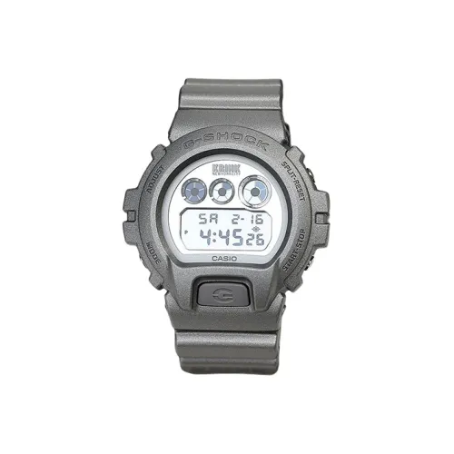 CASIO G Squad Series Кварцевый механизм Смольный ремешок Часы Мужские Циферблат Серый DW 6900KR 8