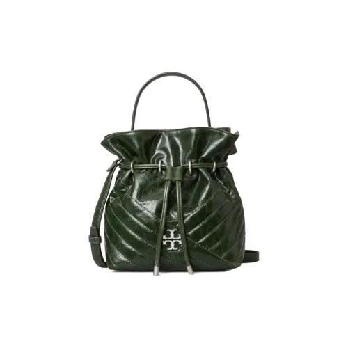 TORY BURCH Kira (Красный) Sheepskin Кожа Ведро Сумка Сумка Сумка через плечо Сумка через плечо Мини Женская Зеленая