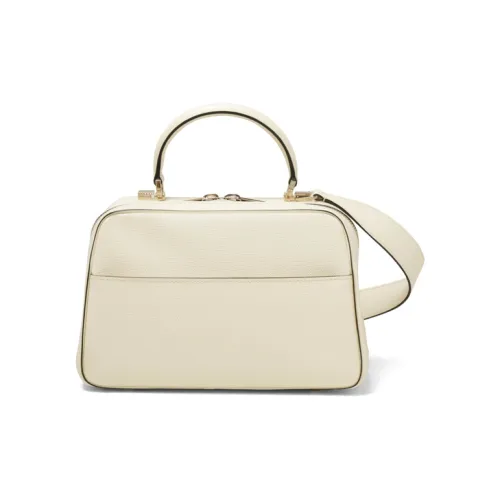 Valextra Serie S Корова Кожа Сумка Средний Женская Белая