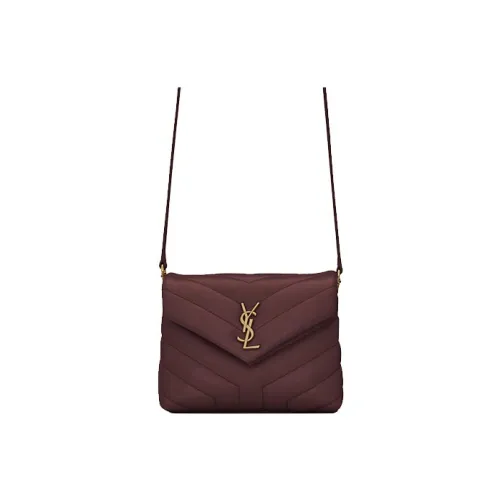 SAINT LAURENT LOULOU Кожаная сумка через плечо сумка на плечо мини женская