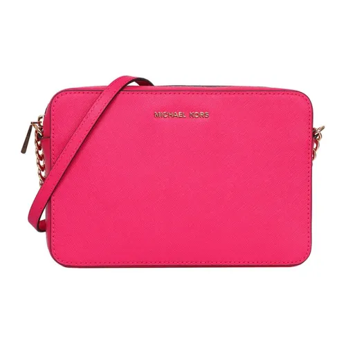 MICHAEL KORS MICHAEL KORS Handbag Collection Jet Set Travel Коровья кожа Сумка через плечо Сумка на плечо Женская Розовая