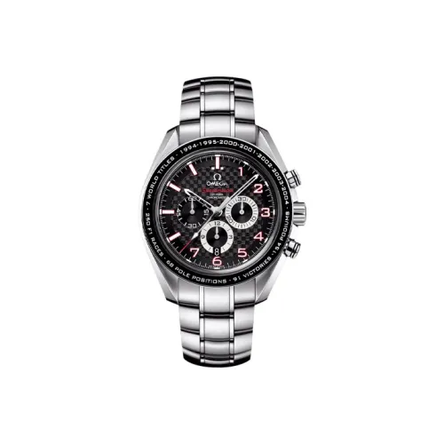 OMEGA Автоматический Механический Часы Мужские Super Dominant Series Heritage Watch Model, 44,25 мм, Черный