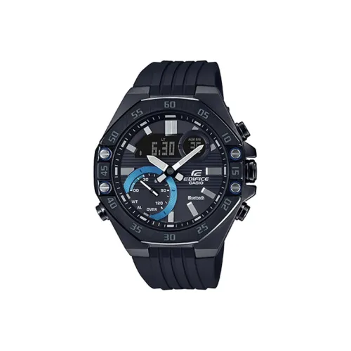 CASIO EDIFICE Bluetooth Collection Кварцевый механизм Часы Мужские Синий циферблат