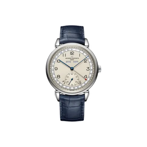 VACHERON CONSTANTIN Ручной механизм Мужские часы Historical Masterpiece Collection HISTORIQUES 40mm*10,35mm Белый