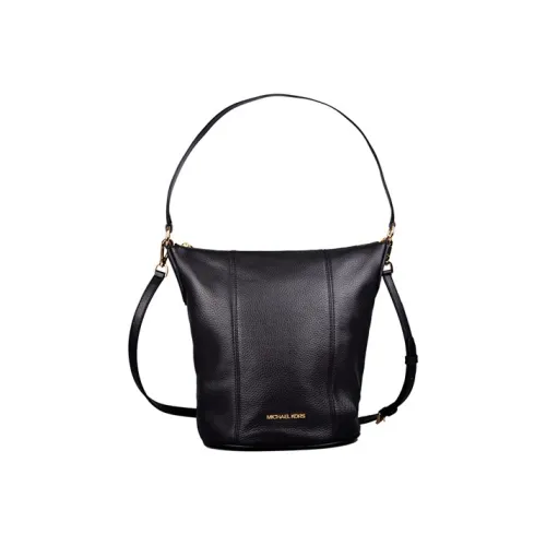 MICHAEL KORS Коровья кожа Ведрообразная сумка Сумка на одно плечо Сумка через плечо Средняя Женская Черная