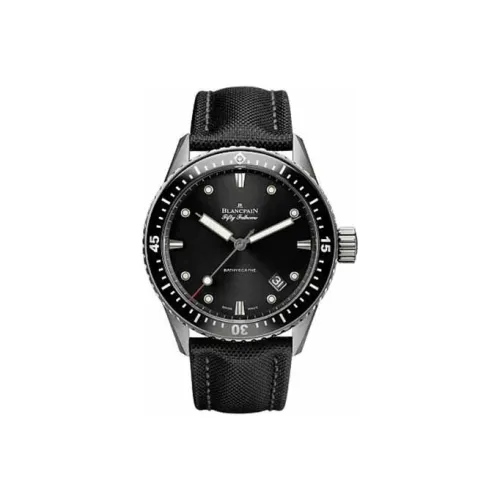 BLANCPAIN Автоматический Механический Часы Мужские FIFTY FATHOMS 43 мм Черные