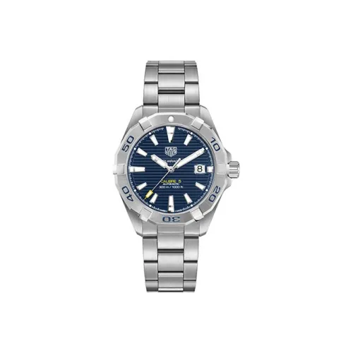 TAG HEUER Автоматический Механический Механизм Мужские Часы из Коллекции Aquaracer 41 мм Синий