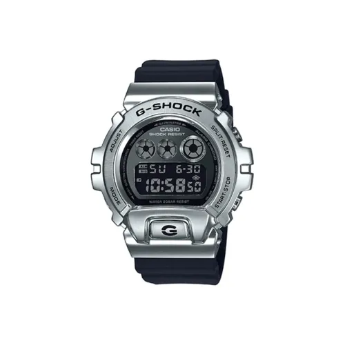 CASIO Full Metal Коллекция THREE Глаза Кварцевый механизм Смола Ремень Часы Мужские Черный циферблат