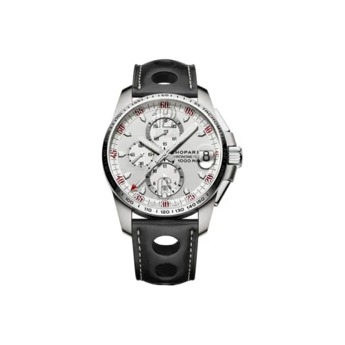 CHOPARD MILLE MIGLIA Collection Автоматический Механический Механизм Мужские Часы Часы 44 мм Серебристый Циферблат Титан Корпус Часов