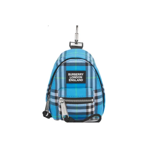 Burberry Хлопок Подвеска Аксессуары для сумок Унисекс Небесно-голубой