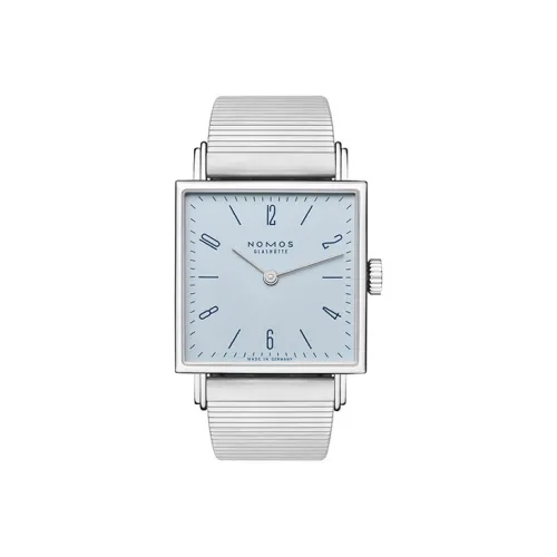 NOMOS Механизм с ручным заводом Женские часы 27,5 мм*27,5 мм Синий