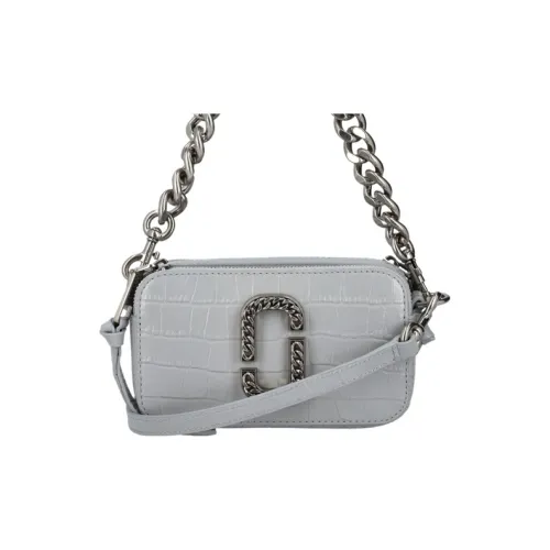 MARC JACOBS Корова Кожа Camera Сумка Коробка Сумка Сумка через плечо Стандартная Женская Небесно-голубая